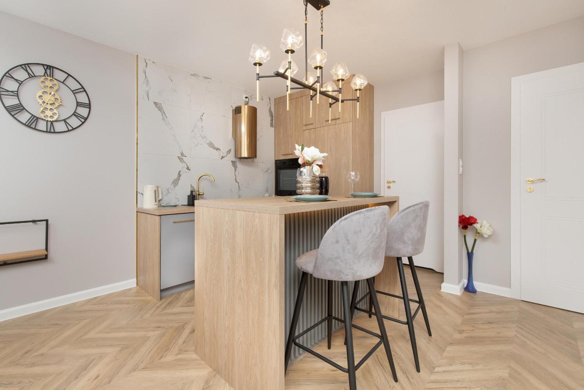 Elegant Studio For 2 People In Gdansk By Noclegi Renters Luaran gambar